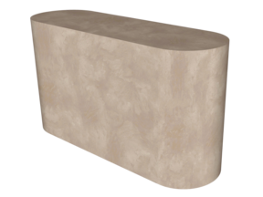 Toonbank Japandi 175 cm - beton cir&eacute;