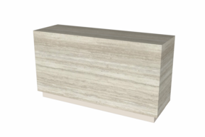 Toonbank Solid 185 cm - stone