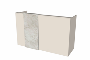 Balie Ciao 175 cm - naturel