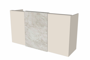 Balie Ciao 205 cm - naturel