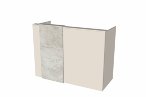 Balie Ciao 145 cm - naturel