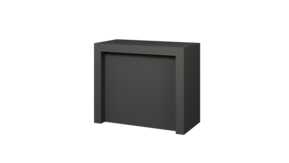 Toonbank Rebelor 120 cm - matzwart