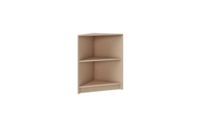 DIY hoekelement (open)