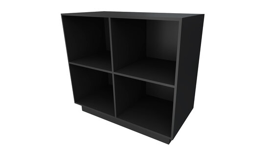 Toonbank SOLID 120 cm (zwart)