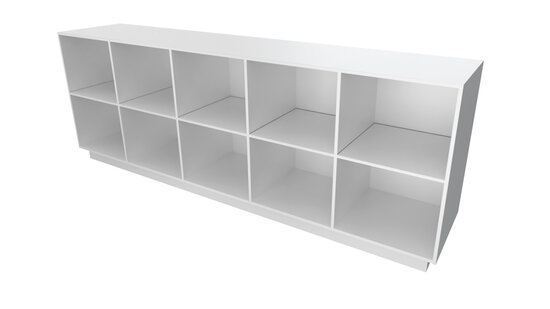 Toonbank SOLID 300 cm (wit)
