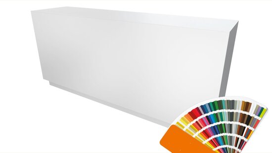 Toonbank SOLID 240 cm (kleur naar wens)