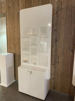 Display presentatie kast/wand (tweedehands)