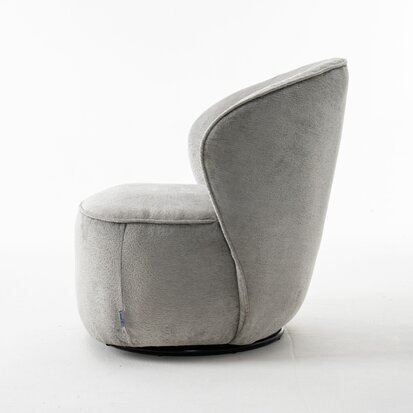 Draaifauteuil - loris stof (grey) 