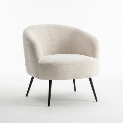 Fauteuil Teddy Ivory