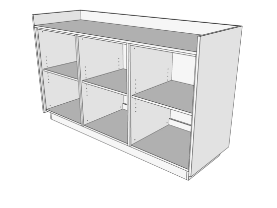 Toonbank SHELL 185 cm