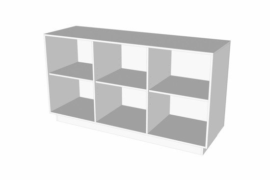Toonbank SOLID 180 cm -  wit