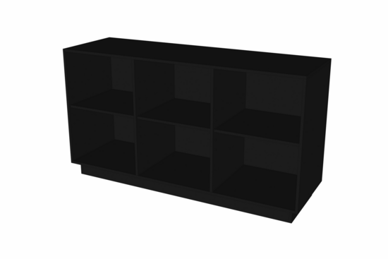 Toonbank SOLID 180 cm -  zwart