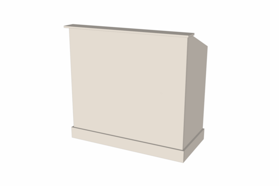 Toonbank BARR 130 cm - naturel