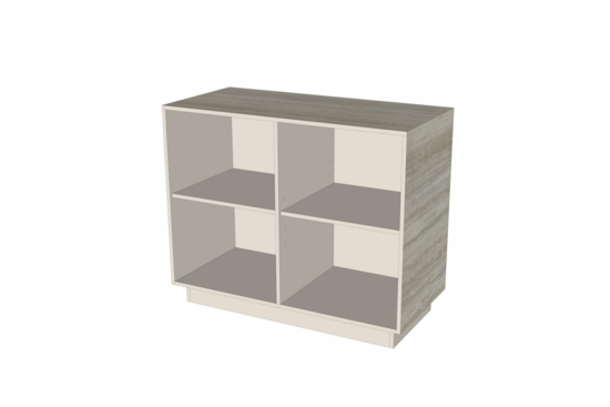 Toonbank Terrablock 120 cm - Taranta Travertin