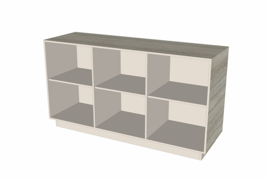 Toonbank Terrablock 180 cm - Taranta Travertin