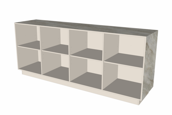 Toonbank Terrablock 240 cm - Taj Mahal Kwartsiet