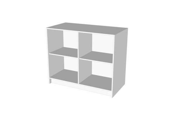 Toonbank Rebelor 120 cm - wit