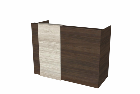 Balie Ciao 145 cm - walnoot