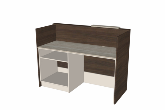 Balie Ciao 145 cm - walnoot