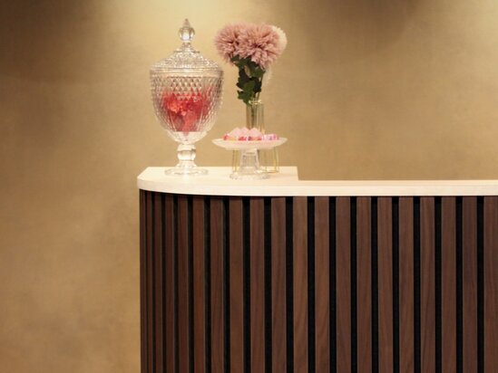 Toonbank Akusto 120 cm - walnoot