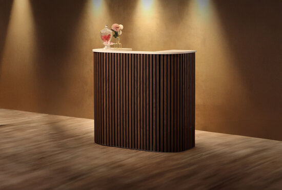 Toonbank Akusto 180 cm - walnoot