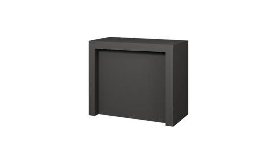 Toonbank Rebelor 120 cm - matzwart