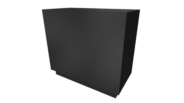Toonbank SOLID 120 cm (zwart)