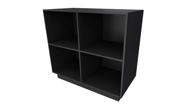 Toonbank SOLID 120 cm (zwart)