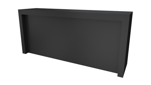 Toonbank REBEL 250 cm (zwart)