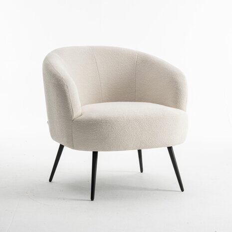 Fauteuil Teddy Ivory