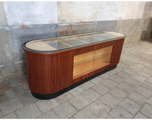 Unieke vintage toonbank