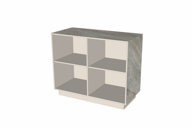Toonbank Terrablock 120 cm - Taj Mahal Kwartsiet