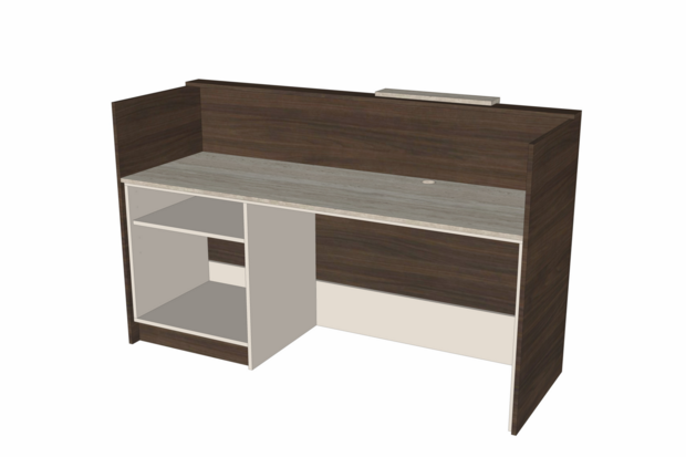 Balie Ciao 175 cm - walnoot