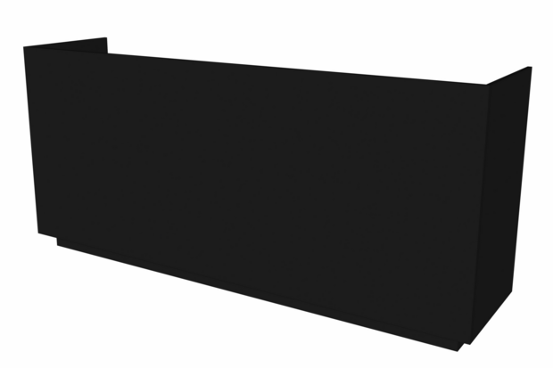 Toonbank Nero² 240 cm - zwart