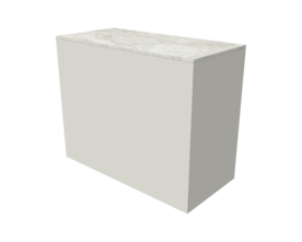 Toonbank BLOX 125 cm