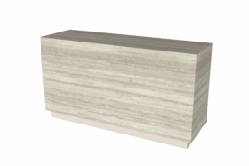 Toonbank Terrablock 180 cm - travertin