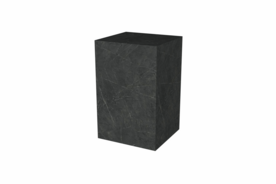 Toonbank Miniblock 65 cm - zwart marmer